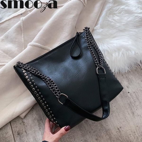 smooza luxury handbags for women female designer pu soft leather shoulder bags 2020 famous rivet chain fashion luxury woman bag
smooza luxury handbags for women female designer pu soft leather shoulder bags 2020 famous rivet chain fashion luxury woman bag
