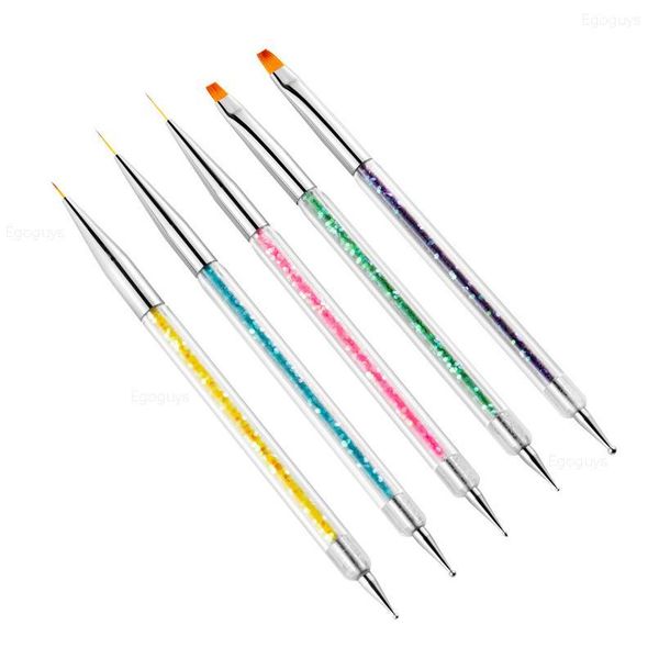 5pcs dual heads nail art brush acrylic crystal dotting pen rhinestones picker uv gel painting french lines liner manicu jllzig
5pcs dual heads nail art brush acrylic crystal dotting pen rhinestones picker uv gel painting french lines liner manicu jllzig