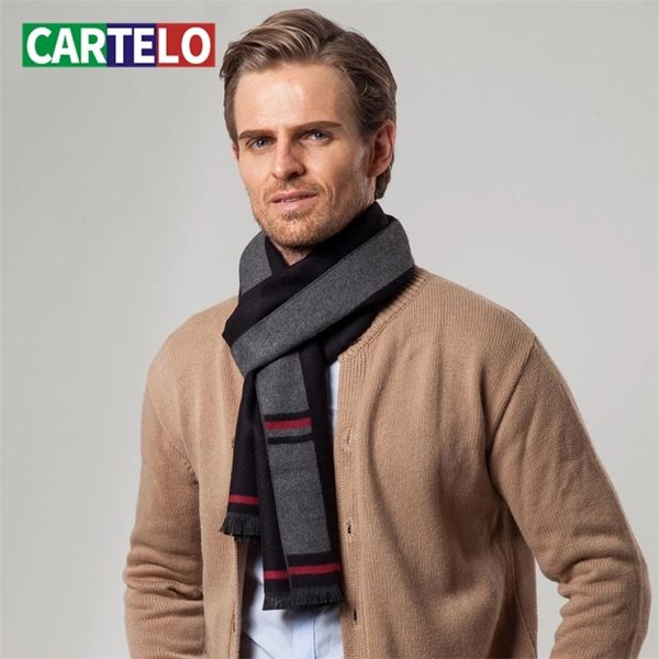 cartelo new men's scarf autumn and winter new scarf men's casual imitation cashmere thickened long warm bib men 201224, Blue;gray
cartelo new men's scarf autumn and winter new scarf men's casual imitation cashmere thickened long warm bib men 201224, Blue;gray