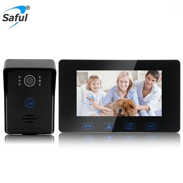 saful 7 inch tft lcd wired video door phone door intercom night vision waterproof camera monitor doorbell intercom smart home1
saful 7 inch tft lcd wired video door phone door intercom night vision waterproof camera monitor doorbell intercom smart home1