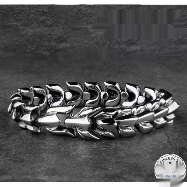 19 spring festival yuansu black baqi longlin keel bracelet man chaoren titanium steel keel chain wide version bracelet k9gym, Golden;silver
19 spring festival yuansu black baqi longlin keel bracelet man chaoren titanium steel keel chain wide version bracelet k9gym, Golden;silver