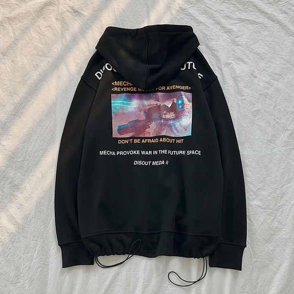 2021 new men anime print spring hoodies mens fashion pullover o-neck sweatshirt male hooded clothes oversized pgxk, Black
2021 new men anime print spring hoodies mens fashion pullover o-neck sweatshirt male hooded clothes oversized pgxk, Black