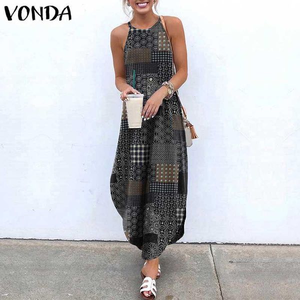 2021 fashion dresses vonda summer maxi dress women's asymmetrical sundress split halter vestidos female casual robe femme s-5xl, Black;gray
2021 fashion dresses vonda summer maxi dress women's asymmetrical sundress split halter vestidos female casual robe femme s-5xl, Black;gray