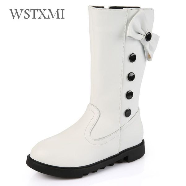 girls white genuine leather winter kids shoes for children fur snow boots bow plush warm fashion boots(little/big girls, Black
girls white genuine leather winter kids shoes for children fur snow boots bow plush warm fashion boots(little/big girls, Black