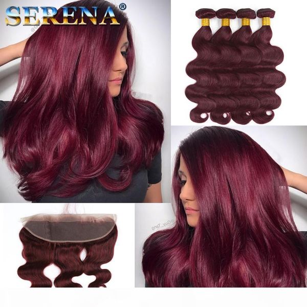 малазийский 99j red body wave bundle с кружевом закрытие лучший класс human virgin lace волос 13x4 фронтального с 4 связки человеческих воло, Black;brown
малазийский 99j red body wave bundle с кружевом закрытие лучший класс human virgin lace волос 13x4 фронтального с 4 связки человеческих воло, Black;brown