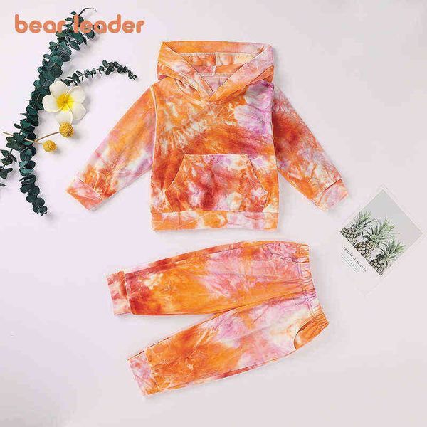 bear leader new toddler baby girls tie dye clothes ribbed knit long sleeve shirt pants 2pcs fall winter outfits pajamas set y220310, White
bear leader new toddler baby girls tie dye clothes ribbed knit long sleeve shirt pants 2pcs fall winter outfits pajamas set y220310, White