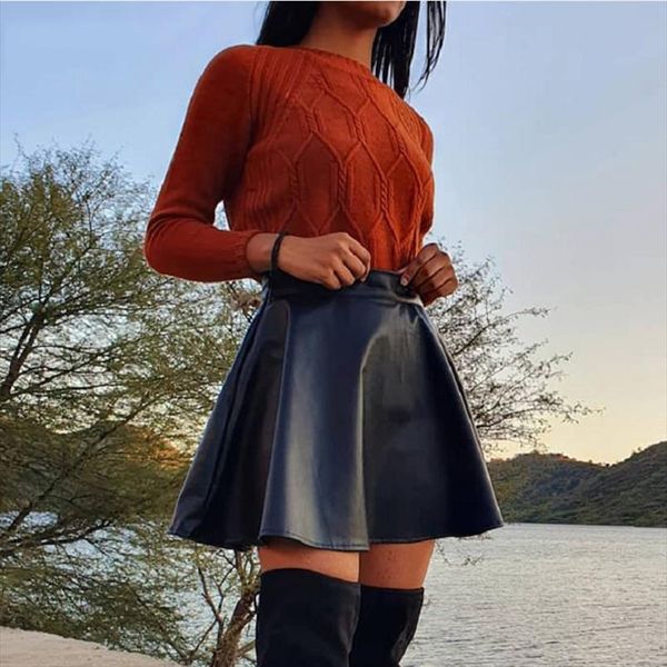 new women mini leather skirt faldas low waist a line female black short skirts party clubwear ladies skirts bottoms 2020
new women mini leather skirt faldas low waist a line female black short skirts party clubwear ladies skirts bottoms 2020