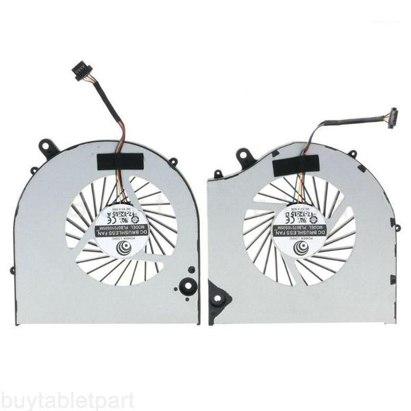 lapcooling pads jianglun cpu+gpu fan for evga sc15 gaming plb07010s05m1