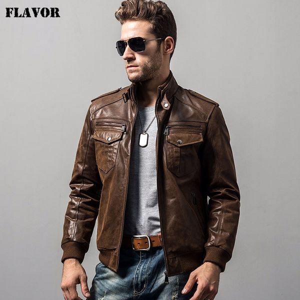 men's pigskin motorcycle real leather jacket padding cotton winter warm coat male genuine leather jacket 201114, Black 
men's pigskin motorcycle real leather jacket padding cotton winter warm coat male genuine leather jacket 201114, Black