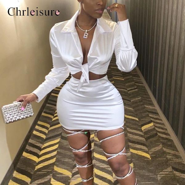 women two piece set turn down collar crop solid and mini dress long sleeved knot women clothes sexymatching sets c1108, Gray
women two piece set turn down collar crop solid and mini dress long sleeved knot women clothes sexymatching sets c1108, Gray