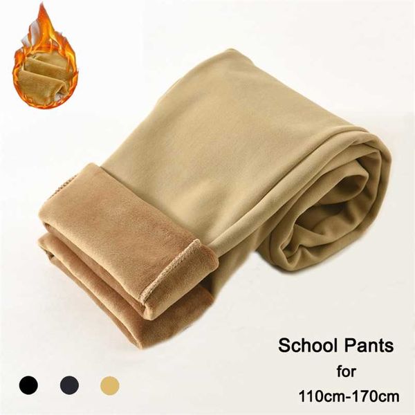 8 10 years boys warm school pants winter teenage velvet khaki uniform trousers elastic waist girls clothes 211224, Blue
8 10 years boys warm school pants winter teenage velvet khaki uniform trousers elastic waist girls clothes 211224, Blue