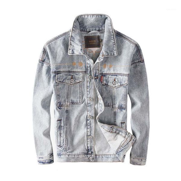 kiovno fashion men embroidery casual denim jackets coats solid color washed jeans jackets outwear for male size m-3xl1, Black;brown
kiovno fashion men embroidery casual denim jackets coats solid color washed jeans jackets outwear for male size m-3xl1, Black;brown