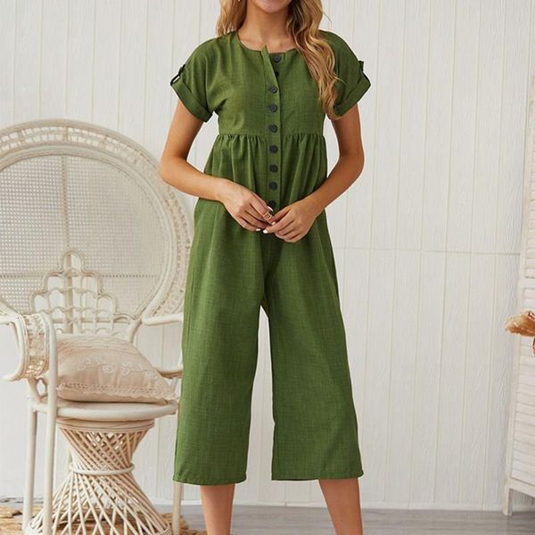 2020 summer casual jumpsuit women's short sleeve loose jumpsuits solid color linen cotton trousers overalls drop shipping, Black;white
2020 summer casual jumpsuit women's short sleeve loose jumpsuits solid color linen cotton trousers overalls drop shipping, Black;white