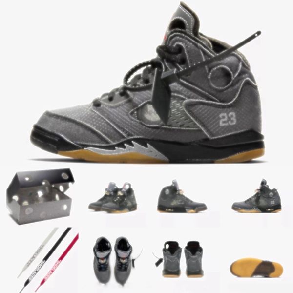 2020 new men 5s basketball shoes off 5 white sports sneakers design trainers, Black
2020 new men 5s basketball shoes off 5 white sports sneakers design trainers, Black