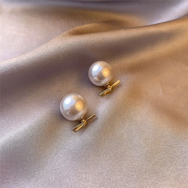 20pairs/lot new fashion double sided pearl earring two way wearing knot cross ear jewelry women alloy diamond stud earring accessories, Silver
20pairs/lot new fashion double sided pearl earring two way wearing knot cross ear jewelry women alloy diamond stud earring accessories, Silver