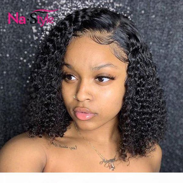 mongolian kinky curly hair medium brownlace wigs bob lace front human hair with baby hair deep part naturalcolor, Black
mongolian kinky curly hair medium brownlace wigs bob lace front human hair with baby hair deep part naturalcolor, Black