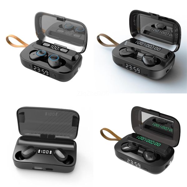

hbq i7 i7s tws twins wireless bluetooth headphones earbuds earphones mini bluetooth earbud with mic for iphone x ios android with retail#295