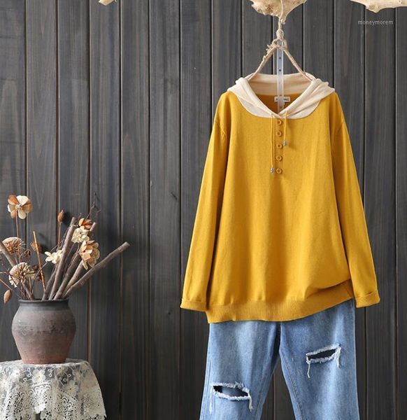 women's sweaters women sweater fake two knit hooded 2021 spring big size long sleeves loose contrast color pullovers fashion 1, White;black
women's sweaters women sweater fake two knit hooded 2021 spring big size long sleeves loose contrast color pullovers fashion 1, White;black