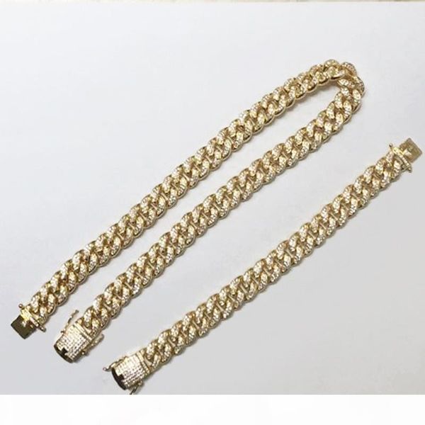 12mm iced out zircon cuban necklace chain hip hop jewelry gold silver one set cz clasp mens necklace link 18-28inch
12mm iced out zircon cuban necklace chain hip hop jewelry gold silver one set cz clasp mens necklace link 18-28inch