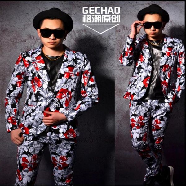men's suits & blazers m-5xl bar nightclub dj singer stage tide men hairdresser alternative print flower visual suit set performance cos, White;black
men's suits & blazers m-5xl bar nightclub dj singer stage tide men hairdresser alternative print flower visual suit set performance cos, White;black