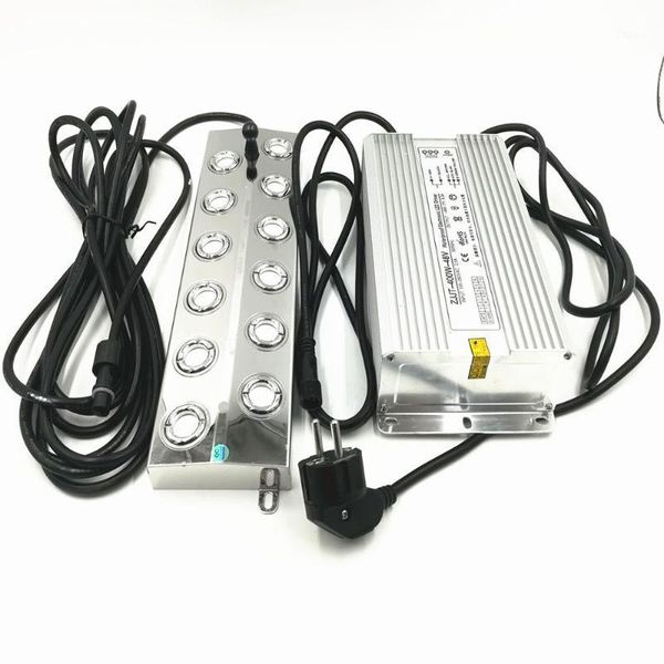 dc48v 8500ml/h ultrasonic atomizer 12 head humidifier with 220v waterproof power supply for greenhouse mushroom eu/au/uk/us1
dc48v 8500ml/h ultrasonic atomizer 12 head humidifier with 220v waterproof power supply for greenhouse mushroom eu/au/uk/us1