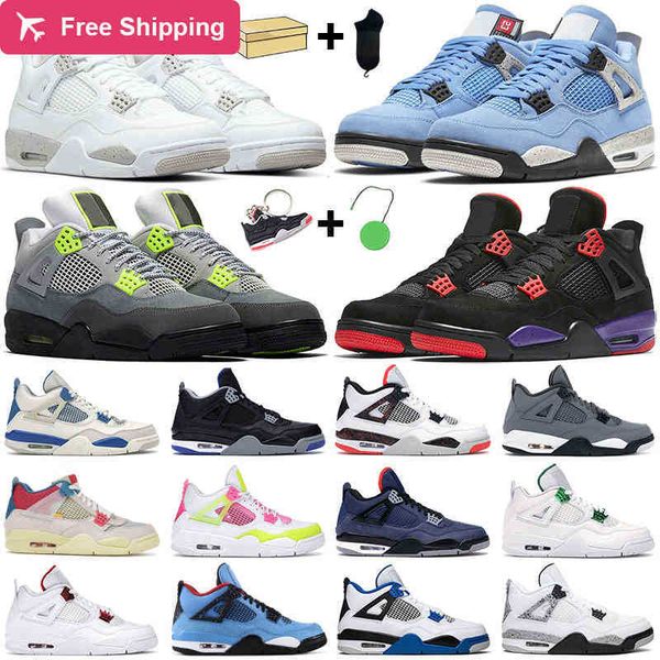 36-47 mens women basketball shoes 4s university blue fire red 4 black cat bred white cement royalty metallic motorsports noir men athletic
36-47 mens women basketball shoes 4s university blue fire red 4 black cat bred white cement royalty metallic motorsports noir men athletic