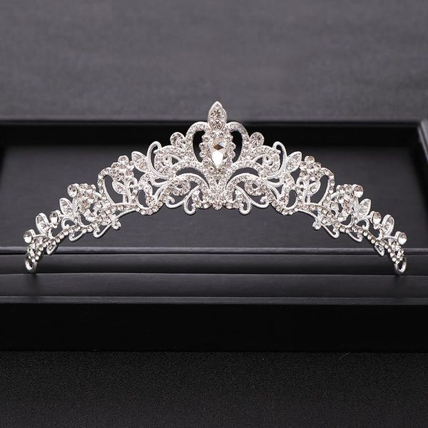 trendy bridal crown tiara wedding hair accessories silver color crystal princess crowns bridal headpiece women hair jewelry, Golden;silver
trendy bridal crown tiara wedding hair accessories silver color crystal princess crowns bridal headpiece women hair jewelry, Golden;silver