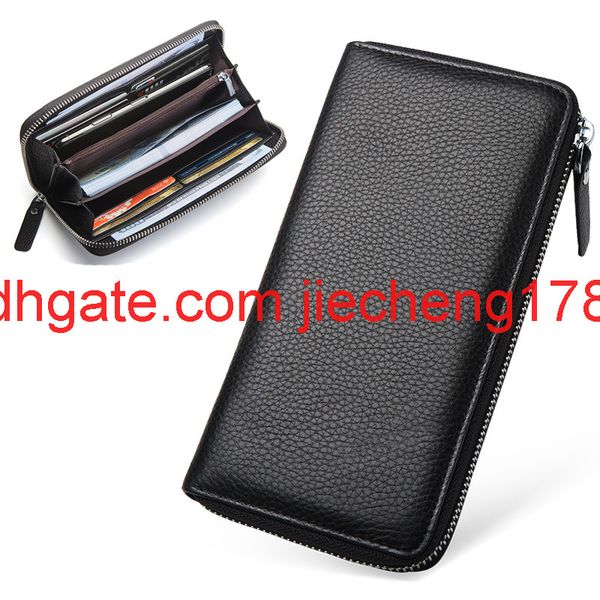 new men's wallet leather head leather zero wallet long hand bag business gift bag, Red;black
new men's wallet leather head leather zero wallet long hand bag business gift bag, Red;black