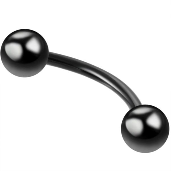 2pcs 6colors surgical stainless steel eyebrow rings 16g eyebrow ring curved barbell piercing double balls body jewelry q sqcckz, Silver
2pcs 6colors surgical stainless steel eyebrow rings 16g eyebrow ring curved barbell piercing double balls body jewelry q sqcckz, Silver