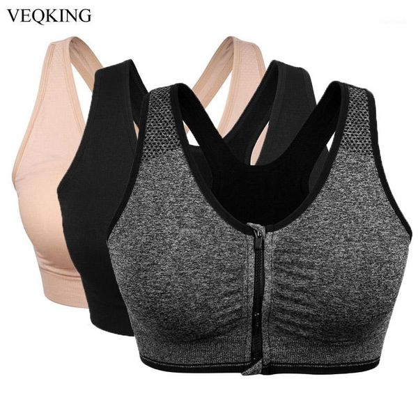 veqking 3pcs women zipper push up sports bras,plus size padded wirebreathable sports ,fitness gym yoga bra, White;black
veqking 3pcs women zipper push up sports bras,plus size padded wirebreathable sports ,fitness gym yoga bra, White;black