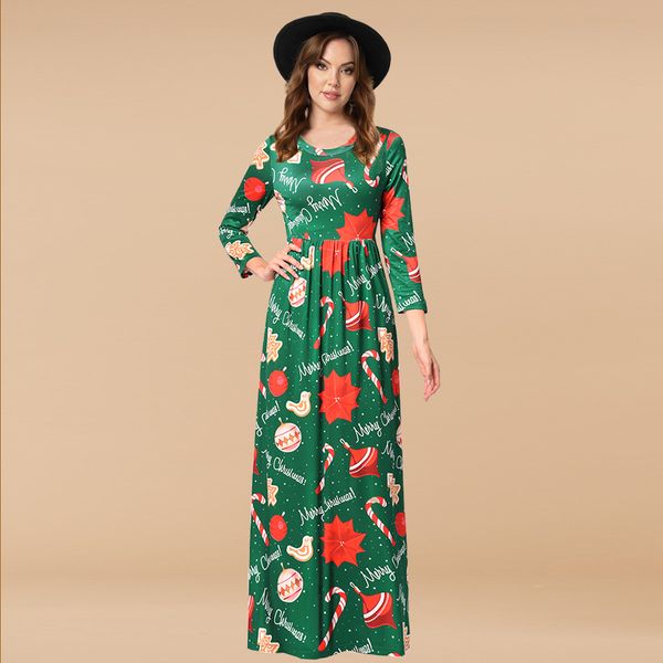 2020 autumn and winter new waist-trimming printed long-sleeved round neck slimming printed dress available, White;black
2020 autumn and winter new waist-trimming printed long-sleeved round neck slimming printed dress available, White;black
