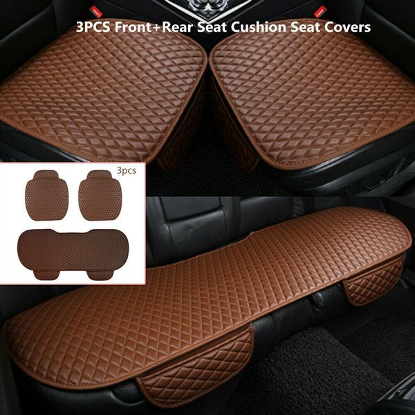 3pcs pu leather front+rear seat cushion car seat covers for interior accessories
3pcs pu leather front+rear seat cushion car seat covers for interior accessories