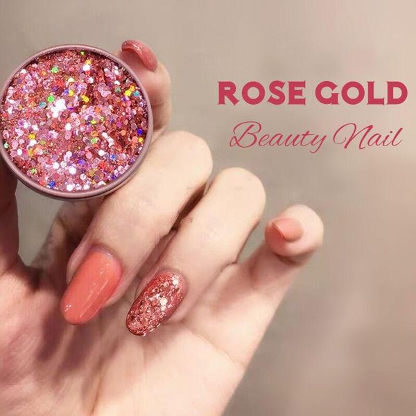 nail glitter 7g rose gold powder sequins golden mixed sparkles dust art decorations set, Silver;gold
nail glitter 7g rose gold powder sequins golden mixed sparkles dust art decorations set, Silver;gold