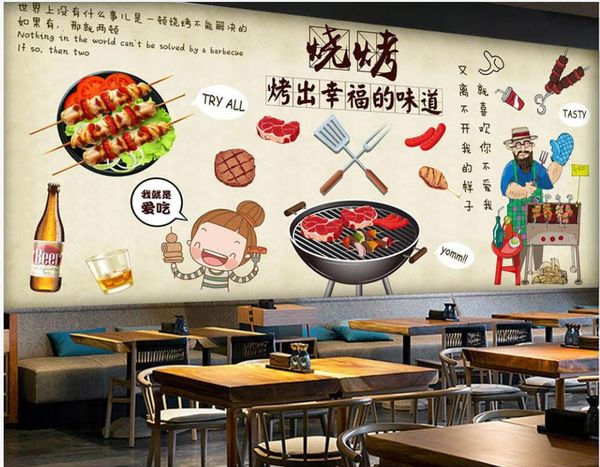 custom p mural wallpaper 3 d chinese cuisine hand-painted barbecue grill shop home decor 3d wall murals wallpaper for walls 3 d
custom p mural wallpaper 3 d chinese cuisine hand-painted barbecue grill shop home decor 3d wall murals wallpaper for walls 3 d
