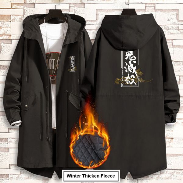 2021 new fashion men coat anime demon slayer long hoodie jacket kamado tanjirou cosplay trench sweatshirt overcoat vxoc, Black
2021 new fashion men coat anime demon slayer long hoodie jacket kamado tanjirou cosplay trench sweatshirt overcoat vxoc, Black