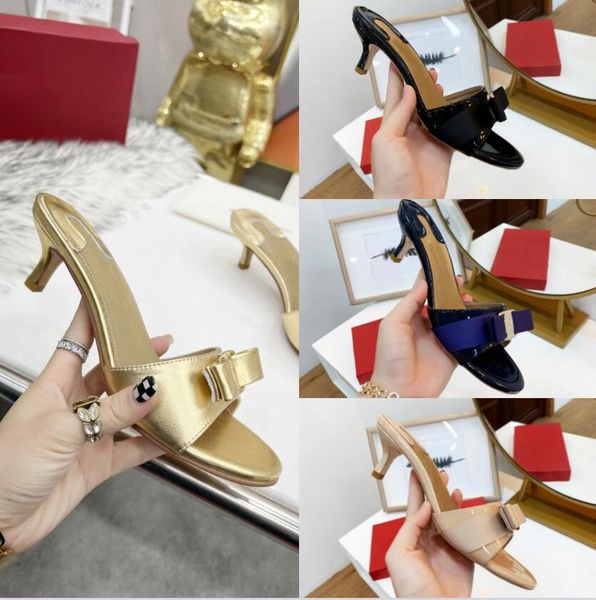 2022 women sandals open toe mule bow nappa leather slides designer luxury outdoor shoes party sandal, Black
2022 women sandals open toe mule bow nappa leather slides designer luxury outdoor shoes party sandal, Black
