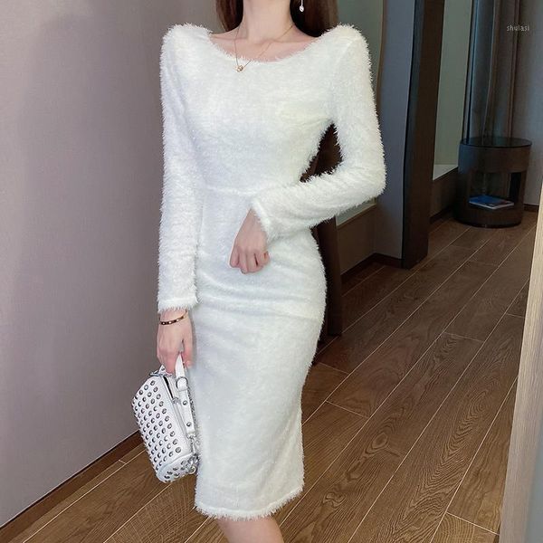 coigarsam full sleeve women dress new spring office lady solid backless high waist zipper v-neck dresses white 6511, Black;gray
coigarsam full sleeve women dress new spring office lady solid backless high waist zipper v-neck dresses white 6511, Black;gray