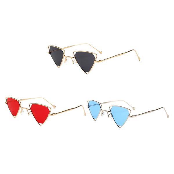 fashion metal triangle frame sunglasses women men punk style eyeglasses street travel eyewear uv protection
fashion metal triangle frame sunglasses women men punk style eyeglasses street travel eyewear uv protection