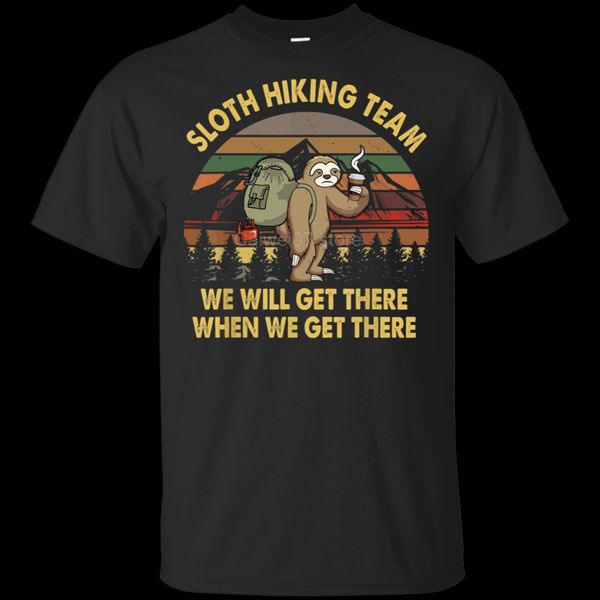 sport men's white short sleeve t-shirt sloth hiking team we will get there when we get casual fashion round neck cool man's t-shir
sport men's white short sleeve t-shirt sloth hiking team we will get there when we get casual fashion round neck cool man's t-shir