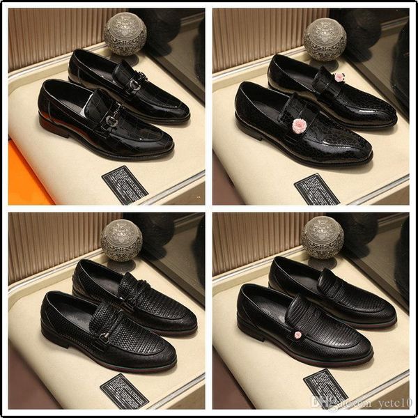 c1 2020 four seasons pointed men formal business brogue shoes luxury men's dress shoes male casual leather wedding party loafers 22, Black
c1 2020 four seasons pointed men formal business brogue shoes luxury men's dress shoes male casual leather wedding party loafers 22, Black