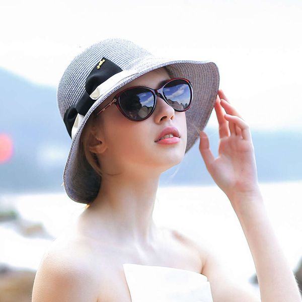 clothing spring and linglong summer new straw hat women's beach hat travel holiday big edge fashion bow sun hat, Blue;gray
clothing spring and linglong summer new straw hat women's beach hat travel holiday big edge fashion bow sun hat, Blue;gray