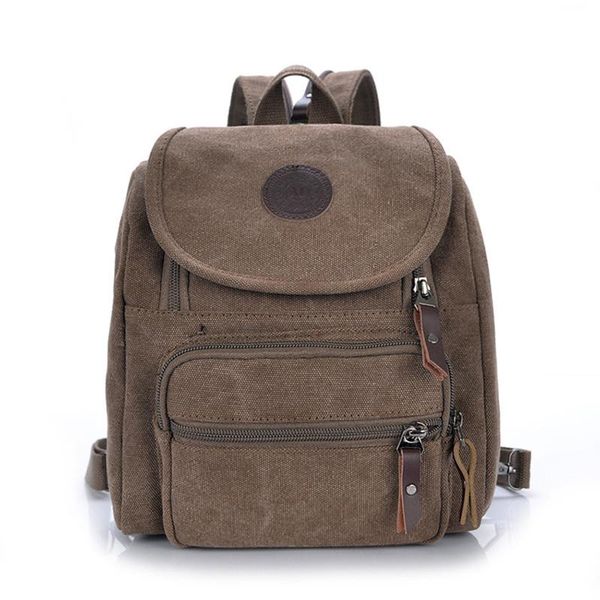 zhierna practical backpack bag single shoulder suitable for women's dual-shoulder flip pack strap with zipper retro canvas bag
zhierna practical backpack bag single shoulder suitable for women's dual-shoulder flip pack strap with zipper retro canvas bag