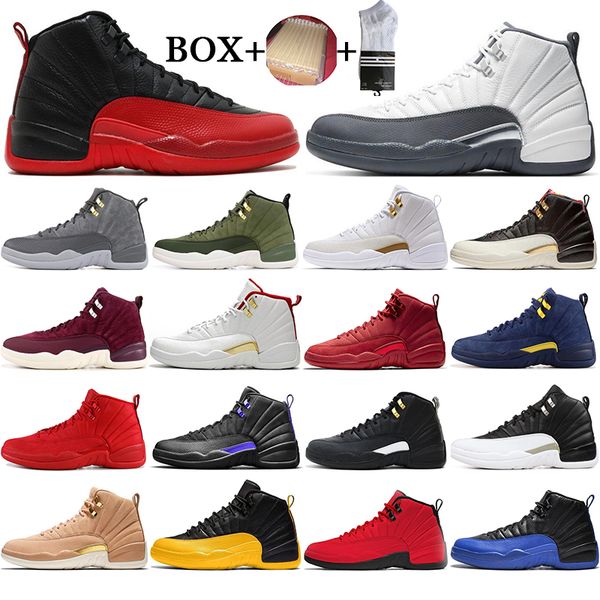 with box 12 12s white dark grey game royal the master basketball shoes men flu game french winterized sports sneakers eur 40-47
with box 12 12s white dark grey game royal the master basketball shoes men flu game french winterized sports sneakers eur 40-47