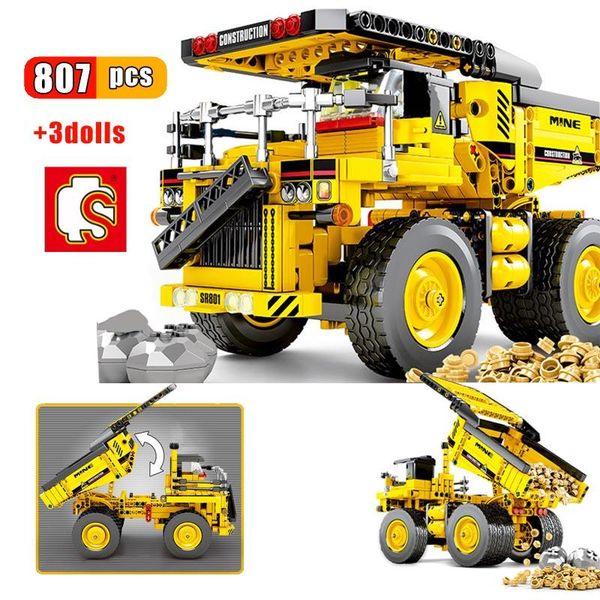 sembo 807pcs technic tipper car city engineering dump truck crane building blocks model construction bricks toys for children wmtymi xhlove
sembo 807pcs technic tipper car city engineering dump truck crane building blocks model construction bricks toys for children wmtymi xhlove