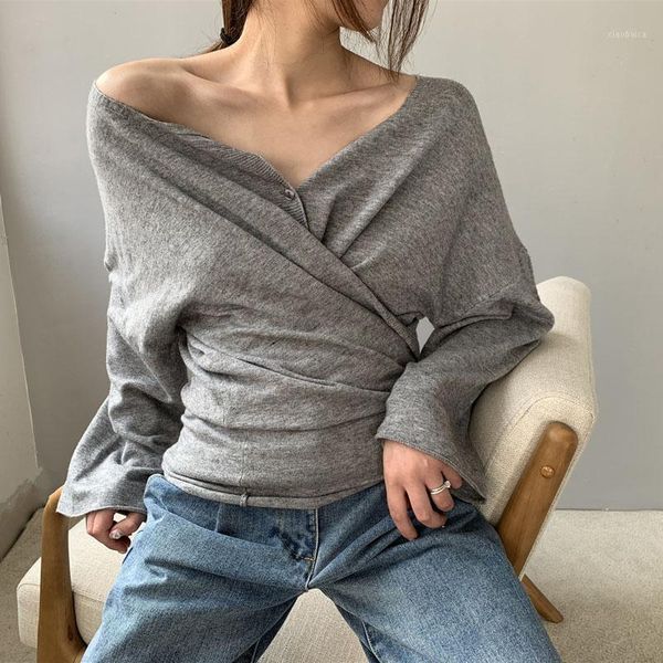 2019 autumn winter fashion sweater women long sleeve two kinds of tees wool cardigan women knitted jumpers basic sweaters1, White
2019 autumn winter fashion sweater women long sleeve two kinds of tees wool cardigan women knitted jumpers basic sweaters1, White