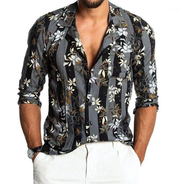 feitong men's summer hawaiian shirts baggy print long sleeve button retro turn down collar shirt beach blouses chemise homme1, White;black
feitong men's summer hawaiian shirts baggy print long sleeve button retro turn down collar shirt beach blouses chemise homme1, White;black