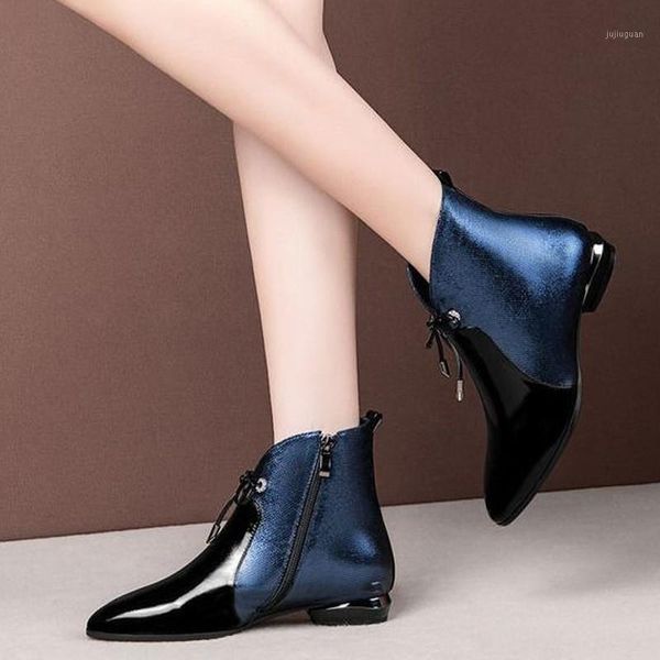 2021 winter ankle boots women winter single shoes plus velvet low-heeled pu leather pointed thick fashion woman boots size 401, Black
2021 winter ankle boots women winter single shoes plus velvet low-heeled pu leather pointed thick fashion woman boots size 401, Black