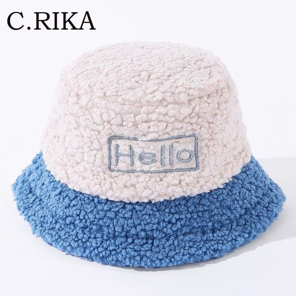 faux fur lambswool womens winter bucket hat warm soft letter color matching panama lady girl outdoor travel velvet fisherman hat1, Blue;gray
faux fur lambswool womens winter bucket hat warm soft letter color matching panama lady girl outdoor travel velvet fisherman hat1, Blue;gray