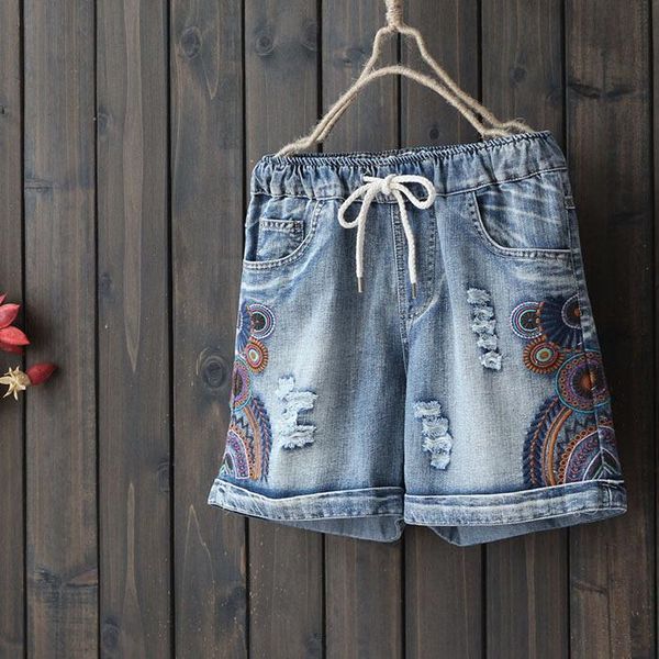 geometric embroidery holes cotton denim shorts women summer 2019 casual loose plus size -3xl drop shipping, Blue
geometric embroidery holes cotton denim shorts women summer 2019 casual loose plus size -3xl drop shipping, Blue
