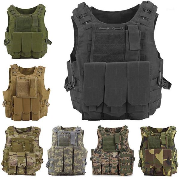 hunting jackets tactical vest combat assault plate carrier molle outdoor clothing paintball protective body armor1, Camo;black
hunting jackets tactical vest combat assault plate carrier molle outdoor clothing paintball protective body armor1, Camo;black
